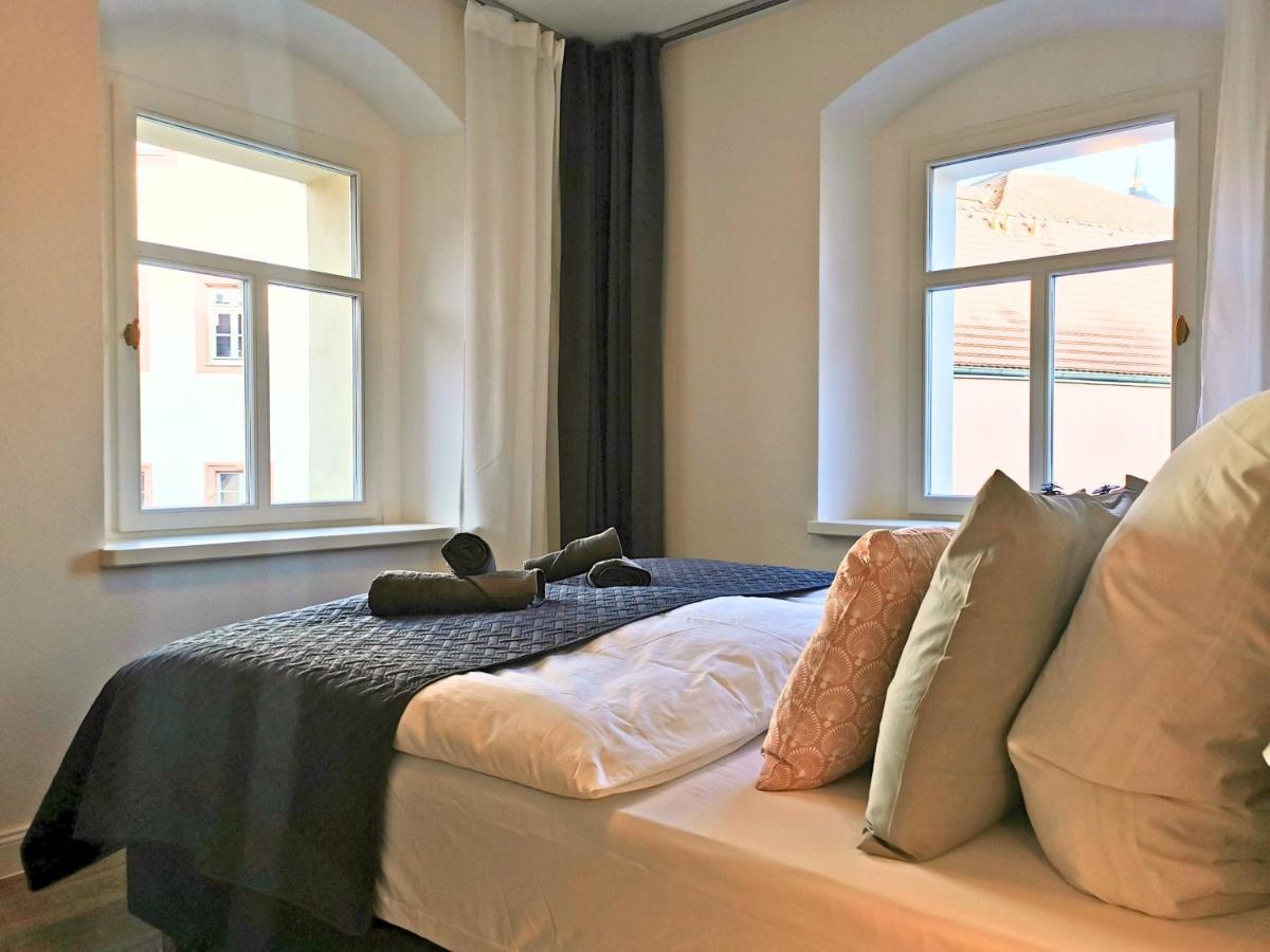 Fynbos Apartments Deluxe, Balkon, Historisch, Parkplatz Meißen المظهر الخارجي الصورة