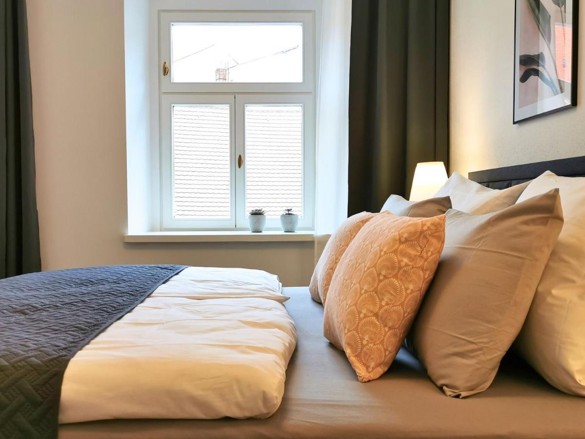 Fynbos Apartments Deluxe, Balkon, Historisch, Parkplatz Meißen المظهر الخارجي الصورة